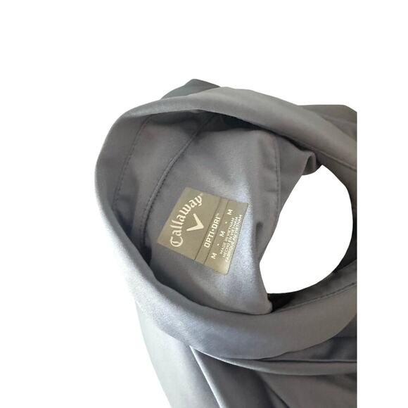 Callaway OptiDri Mens Striped Short Sleeve Polo - Picture 5 of 5